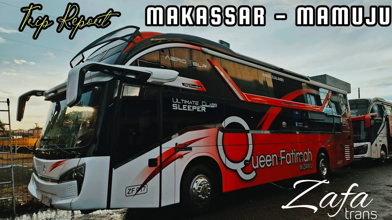 Trip Report Bersama PO Zafa Trans Rute Makassar - Mamuju‼️Rekomended di Jalurnya👍