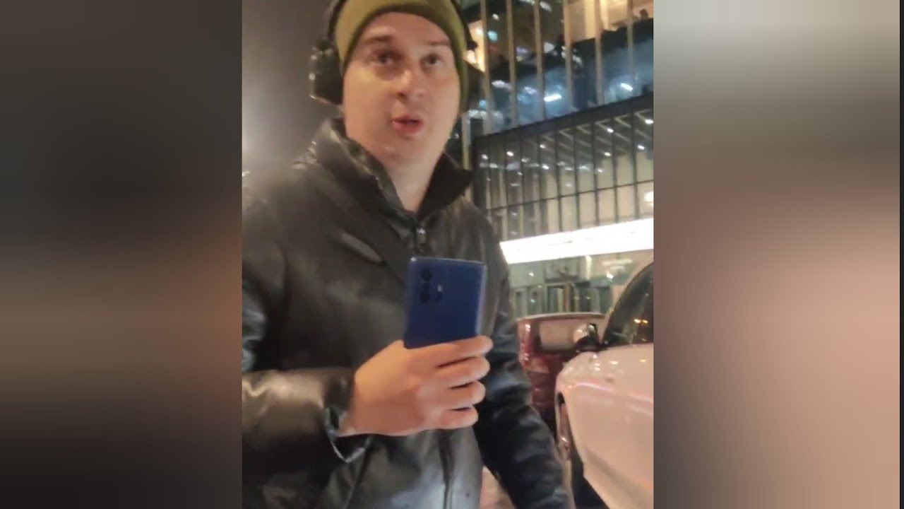 🔥Неадекватный помощник Москвы, заставил нервничать водителя такси ...