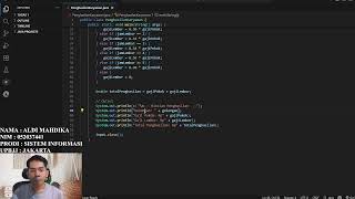 Tugas 2 Algoritma dan Pemrograman - Membuat Program Sederhana menggunakan Operator, statemen IF