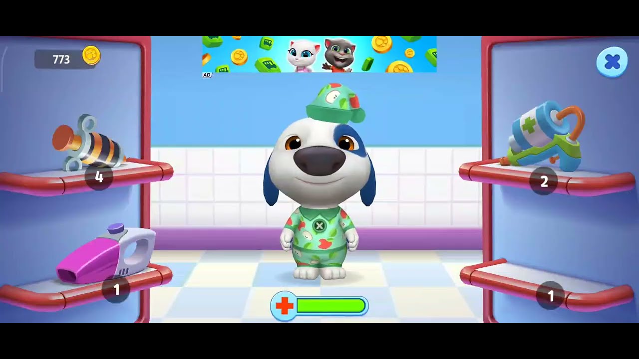 🎶🐾 Happy Hank Singing a Song