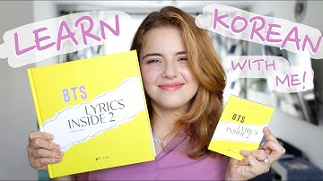 Learn Korean with BTS Lyrics! New Textbook Review 📚[Giveaway closed]