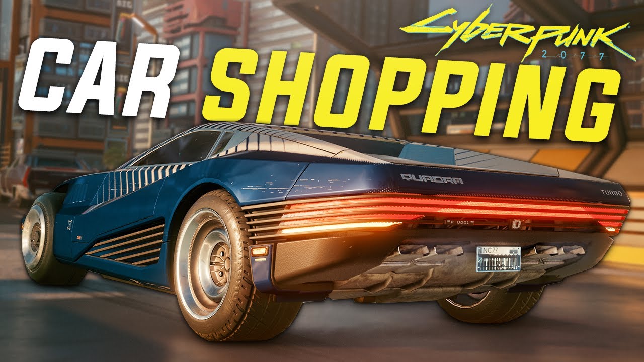 BUYING A CAR IN CYBERPUNK 2077 BUT I DONT KNOW WHAT TO GET... YouTube