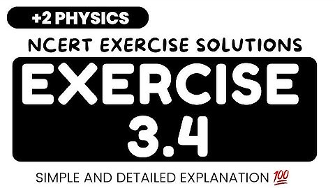 Current Electricity||NcertExercise 3.4|Plus Two||Class 12 Physics|Ncert Exercise Solutions|Fizixguru