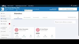 BES2022 - Introduction to Whova