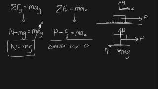 Simple Friction Problem