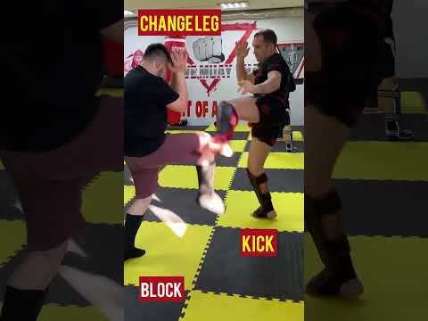 Striking warm up exercises “WARMED 100”. Or block - kick. #mma #muaythai #striking