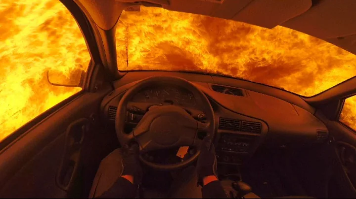 Chevy Cavalier ON FIRE!