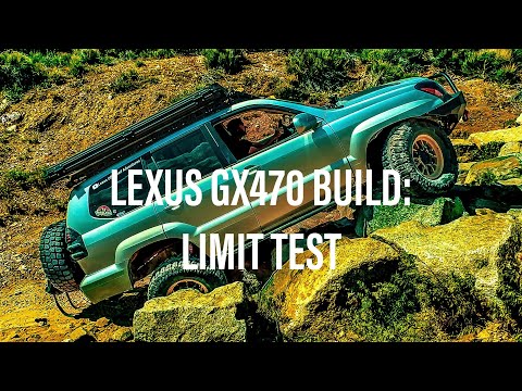 Lexus GX470 Off-Road Build LIMIT TEST | Can a Lexus GX470 Rock Crawl? Part 2: The Trail Gets Worse