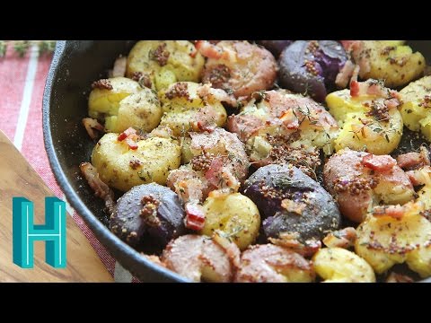 Smashed Roasted Potatoes Hilah Cooking