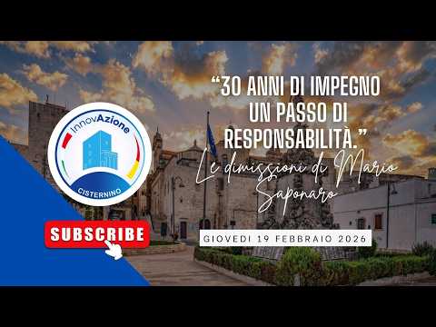 Video NON UN ADDIO, MA UNA SCELTA: IL SALUTO DI MARIO SAPONARO DOPO 30 ANNI