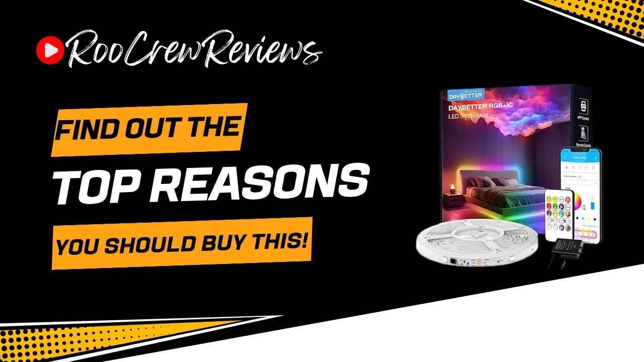 Custom Night Light with DAYBETTER Smart IC LED Strip Lights!