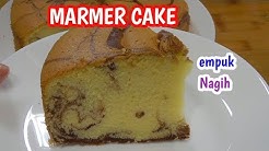 Resep MARMER / MARBLE CAKE All in One yang Empuk dan Lembut - Durasi: 18.50. 