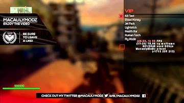 MW2 1.14 Bypass Mod Menu by HFH - Preview