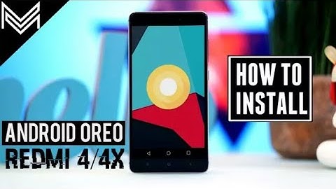 Update Redmi 4 in Oreo 8.0 | How to Update Redmi 4 in Android Oreo | Update Marshmallow to Oreo