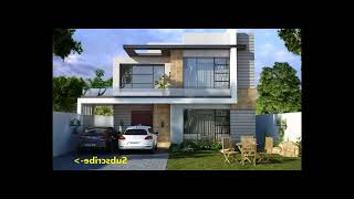 Top 50 front Elevation Designs for Double floor house/ Duplex house 2026