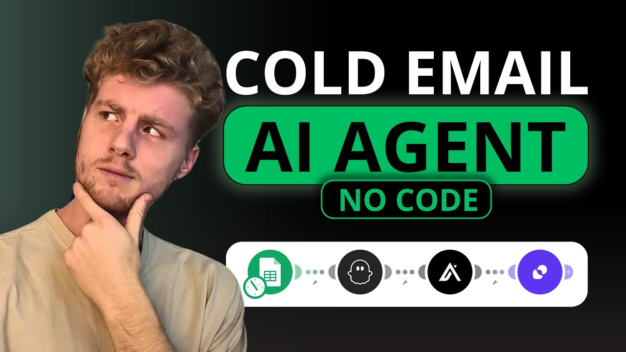 Build an AI Agent that writes PERSONALIZED Cold Emails (No-Code) - YouTube