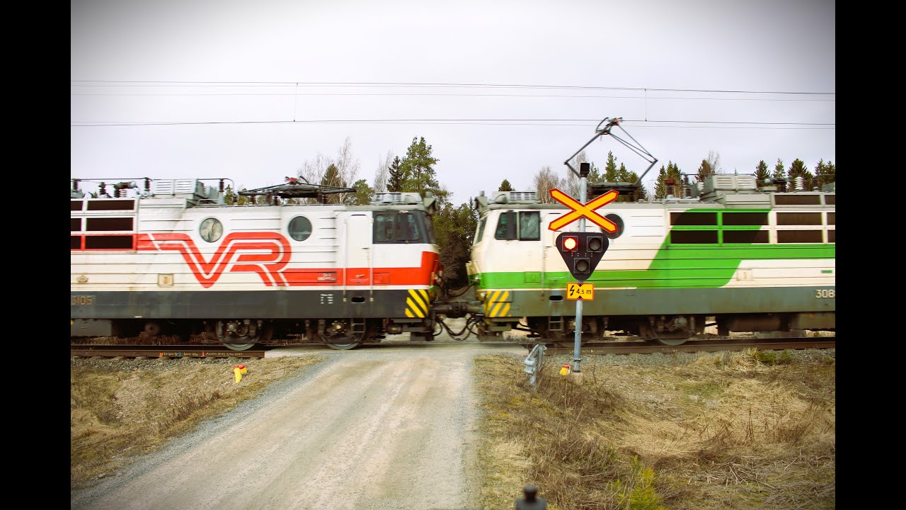 Kokemäki - Rauma radan tasoristeykset