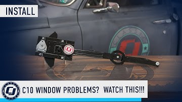 Window Stopped Working? How to Remove & Install a 1967-72 Chevy C10 Window Regulator