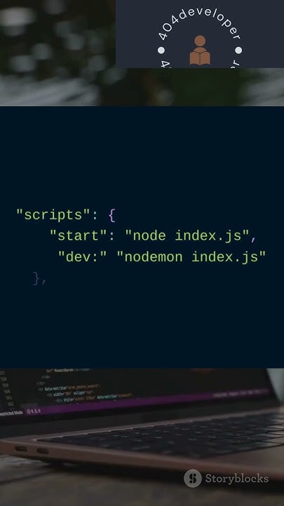 What is package.json? Node.js Essentials in 40 Seconds! #programming # ...