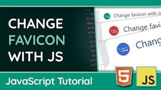 Dynamically Change Your Favicon With JavaScript - Web Design Tutorial
