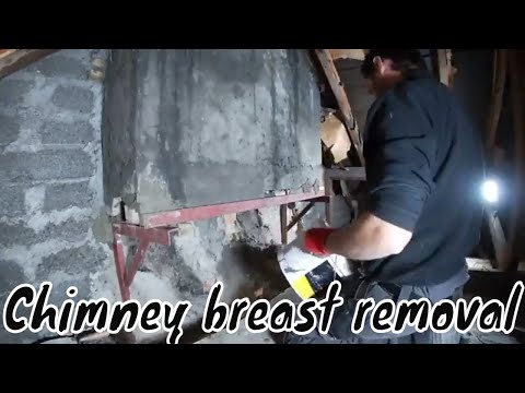 How to remove a chimney from inside a house