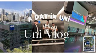 UNI VLOG (a day with me in the QUT)  | Queensland University Of Technology