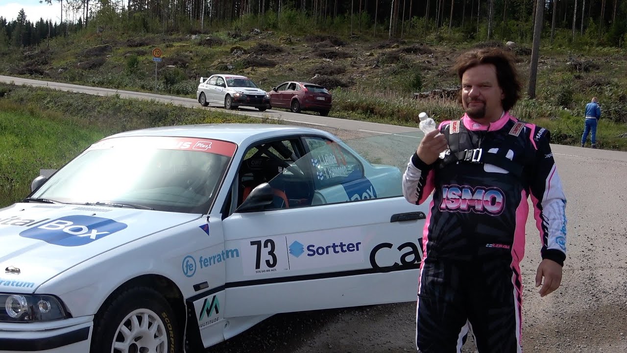 Ismo Leikola BMW M3 -Lahti Historic Rally 2024