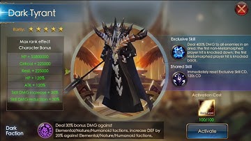 Legacy Of Discord: Activating Metamorph Dark Tyrant