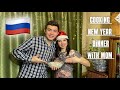 Cooking New Year Dinner with my Russian Mom