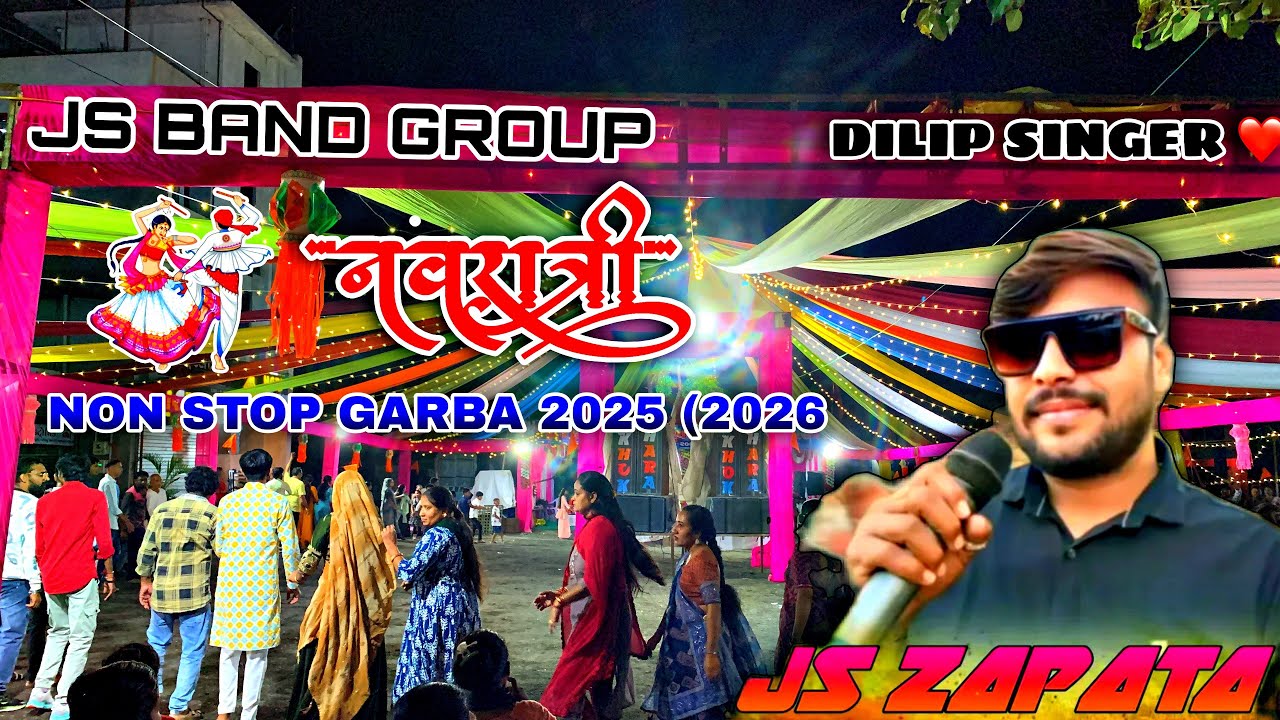 JS BAND GROUP NON STOP GARBA 2025 2026 ❤️#aadivasi 