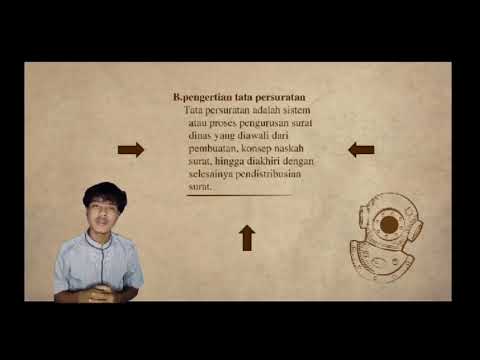 Pengertian, fungsi, jenis-jenis surat dan pengertian tata persuratan beserta asas-asasnya.