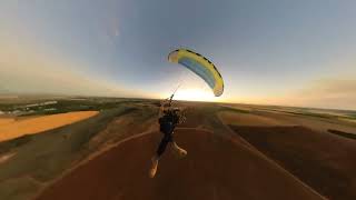 Dudek Solo 24m (Mild wingover) #insta360x3