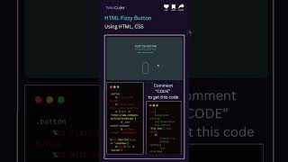 🕹️ Fuzzy Glitch Button Using HTML & CSS | Cyberpunk UI Design #shorts #coding #uidesignlearning