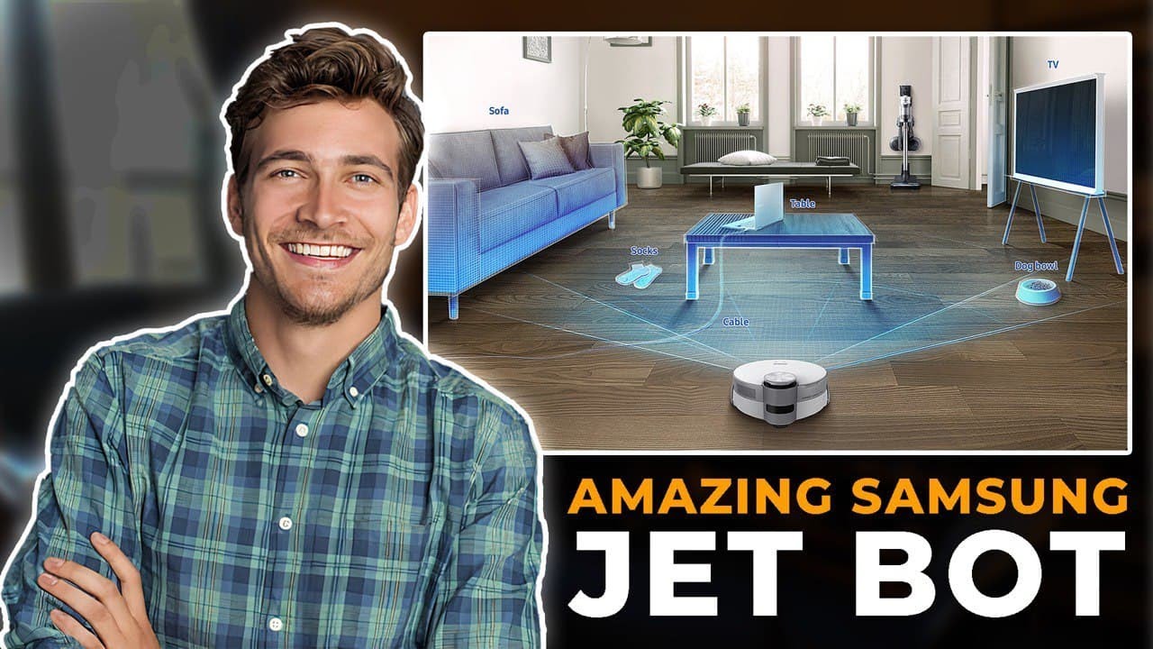 Cool Features Of The Samsung JET BOT + Robot Vacuum - YouTube