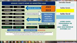 Programa Livro Caixa Tesouraria da Igreja e Congregações. screenshot 4