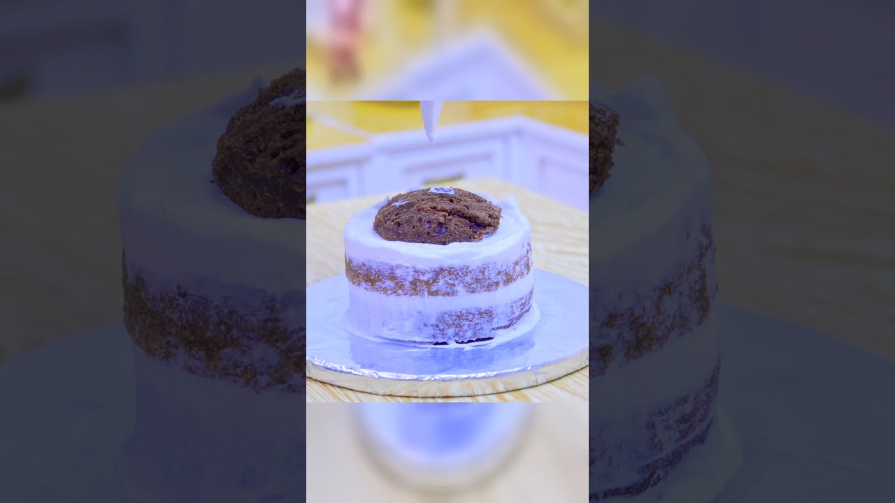 Miniature cooking | Tiny Winter Hat Cake 