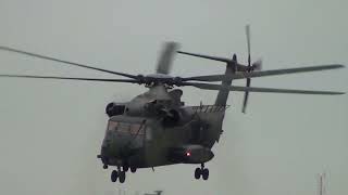 Hover and Take Off of Sikorsky CH-53  #army #pilot #takeoff