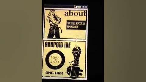 Defcon 20 Ninja Phone