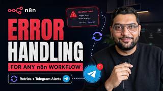 How to Add Error Handling to Any n8n Workflow (Retries + Telegram Alerts Tutorial)