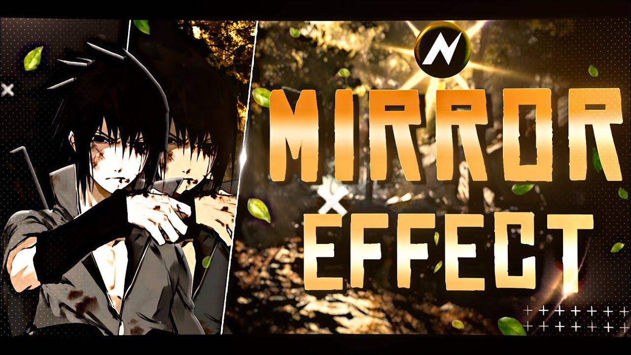 How to make mirror effect like Nikovax🔥 In node video + project file || Node video AMV  tutorial ||