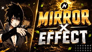 How to make mirror effect like Nikovax🔥 In node video + project file || Node video AMV  tutorial ||