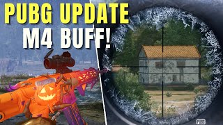 PUBG Console Patch: AUG Nerf, M4 Buff &amp; Lower Sens?