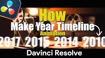How to Make Year Timeline Animation Like Nitish Rajput