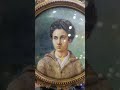Портретная миниатюра 1923 год Франция / 190925.