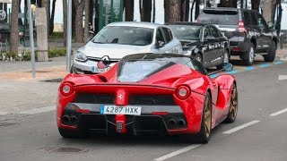 I saw this stunning laferrari in la moraleja, madrid. it was there
with a 458 speciale and california t, all of them owned by the same
person.
