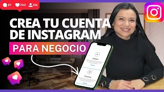 Cómo CREAR cuenta de INSTAGRAM para NEGOCIO 2024✅