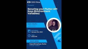 Securing your Flutter API Keys Environment variables