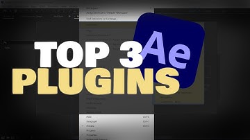 Three After Effect Plugins you should be using but you