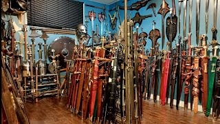 My Armoury - Swords and Knives Collection as on April 10th 2023