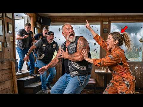 She Shouted “Basement Now!” During the Tornado — 300 Harleys Returned With a Promise
